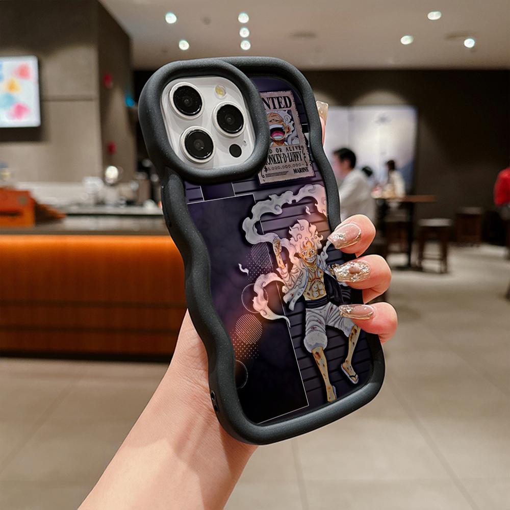 Ae92 One Piece Luffy Gear 5 Защитные чехлы для телефонов для iPhone 14 13 Pro Max 11 12 15 Plus XR Infinix Hot 40i Smart8 Tecno Big Wave Задняя крышка из ТПУ