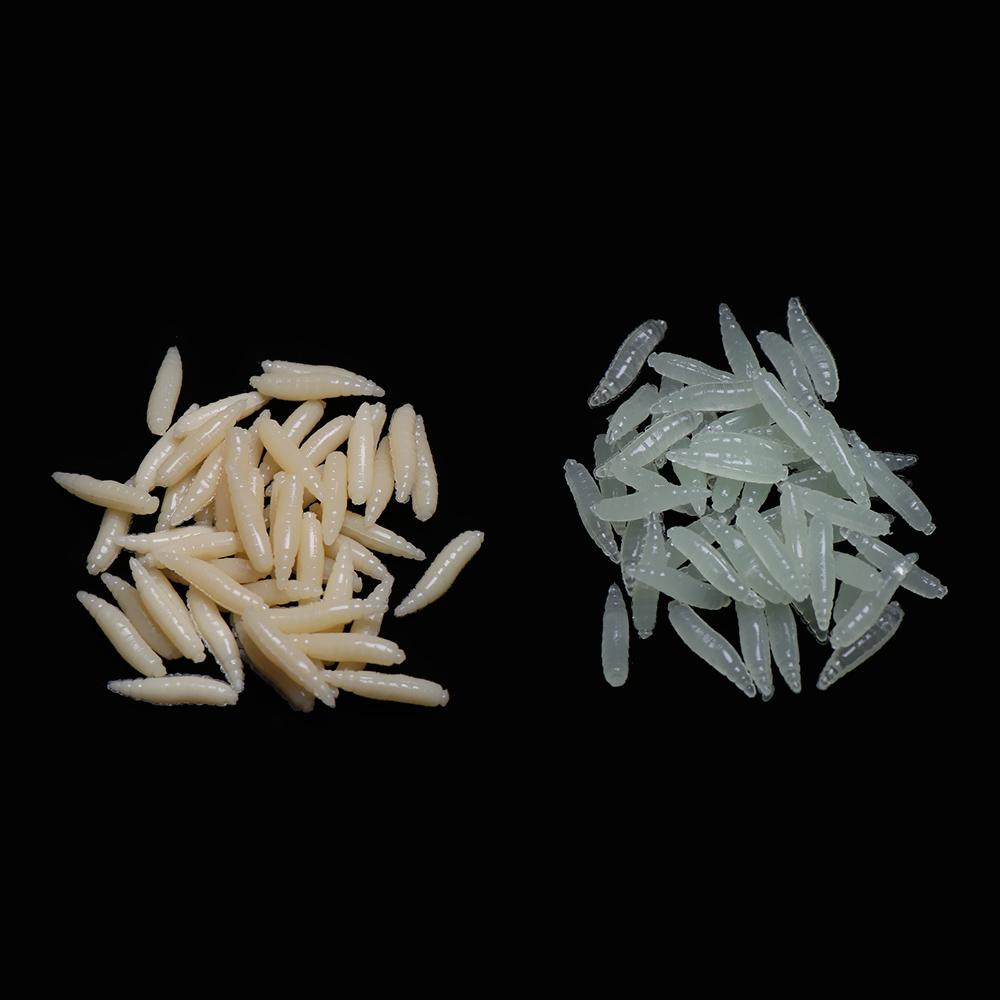 Toughness Silicon Maggots Shape Tackle Worm Fishing Bait Bionics Soft Lures Road Asia Bait