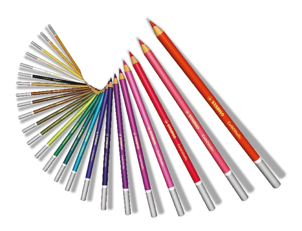 Stabilo Carbotelo Watercolor Pencils, 24-Color Set, 1424-6