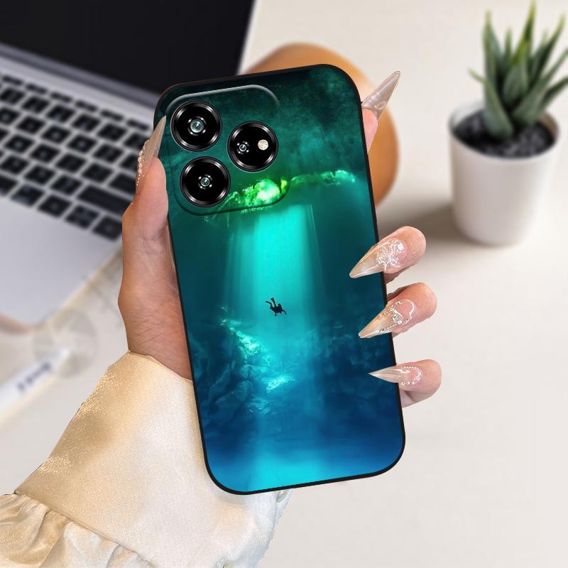 For ZTE Blade V60 4G Case Axon 60 Z2356 Shockproof Silicone TPU Phone Cover For Nubia V60 4G Coque V 60 Soft Protective Fundas