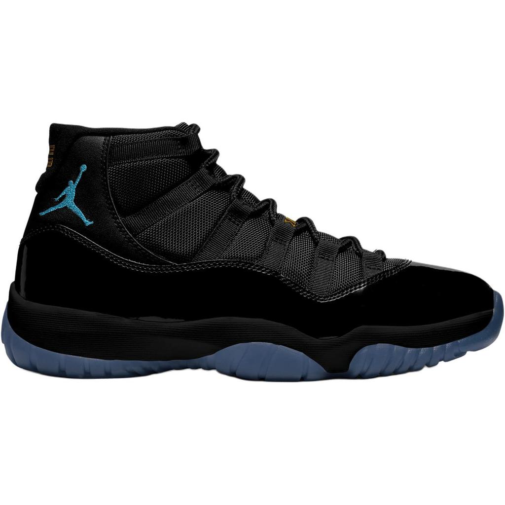 Air Jordan 11 Retro PS Gamma Blue 2025 Детские кроссовки Черный Varsity-Maize 378039-047