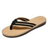 Casual Men's Flip-flops Summer Outdoor Non-slip Beach Vacation Sandals Light Slippers Men's Shoes Sizes 40-45 Mesh Slippers