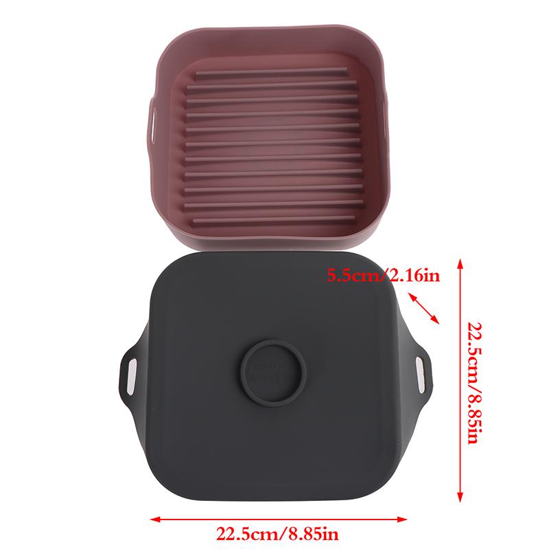 Силиконовый горшок для аэрофритюрницы, многофункциональные аэрофритюрницы, аксессуары для духовки, жареный хлеб, Ch