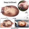 Реалистичный экзотический оранжевый полосатый кот Модель сердца Украшение