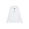 Nike Sweatshirts Women's White Hooded Moderate Regular DJ6948-100