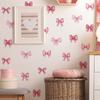 Cartoon Bow Bedroom Living Room Home Wall Background Beautification Decoration Wall Stickers