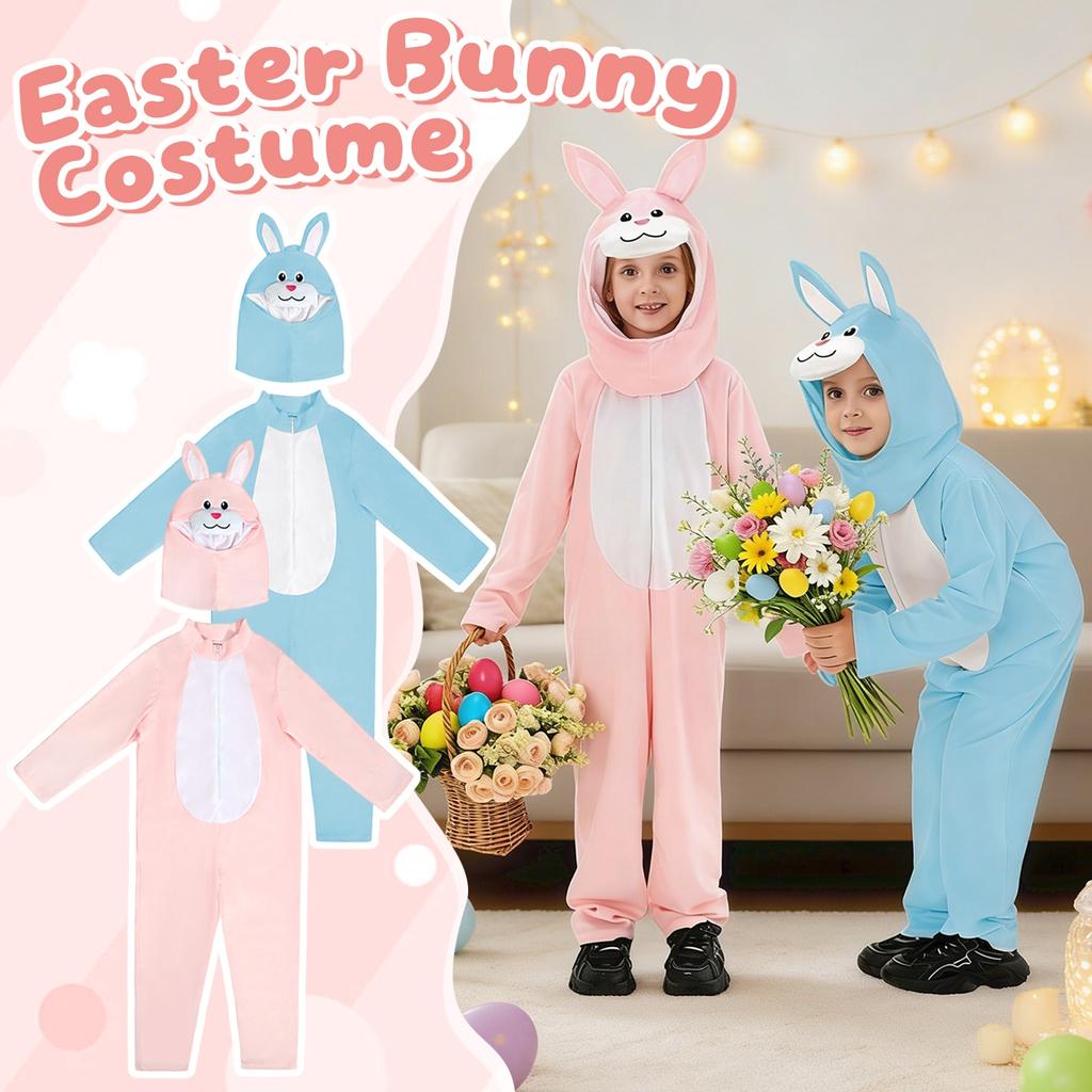 Easter Children's Performance Costume Bunny Outfit, Holiday Party Stage Performance Costume