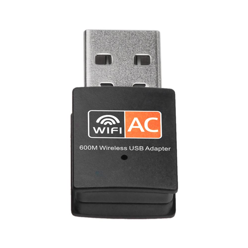 Двухдиапазонный беспроводной USB-адаптер 600 Мбит/с, 2,4 ГГц + 5 ГГц для MAC Windows