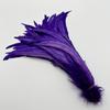 Natural  50pcs Rooster Tail Feather  Plumes 25-45CM 10-18inch Beige DIY Dyed Cock Tail Clothing Accessories Jewelry Performance