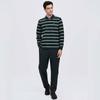 SEPTWOLVES Antibacterial Breathable Long Sleeve Polo Shirt