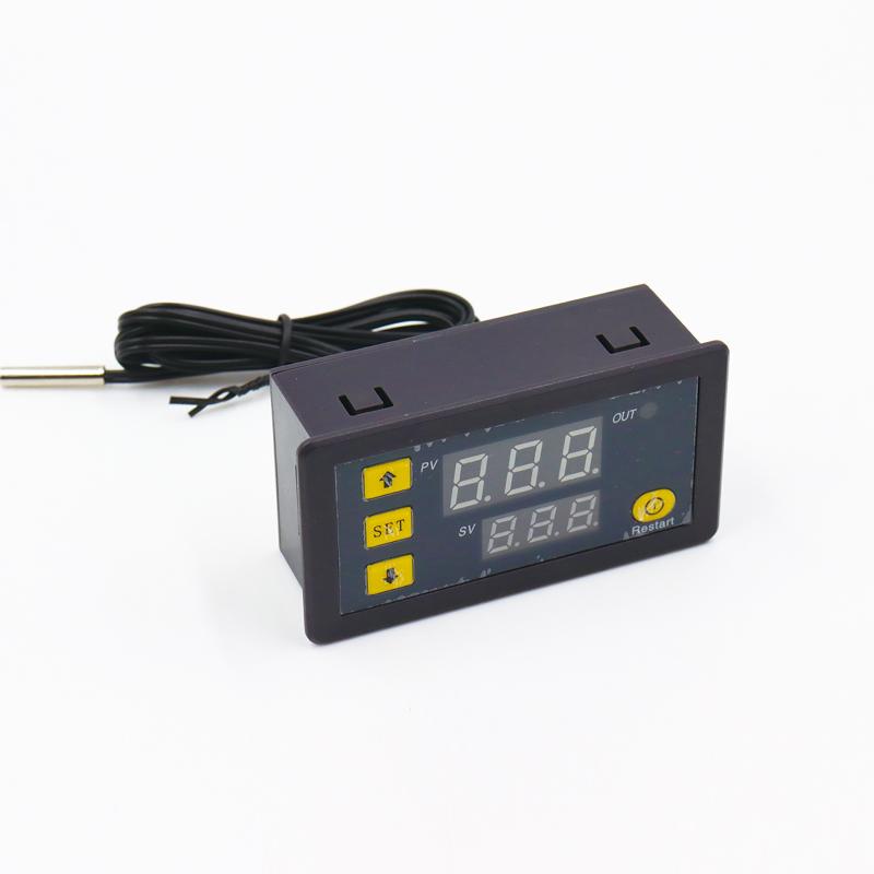 Высокоточный цифровой термостат W3230 20A 12V 24V 110-220V Светодиодный контроллер температуры с датчиком для аквариума террариума