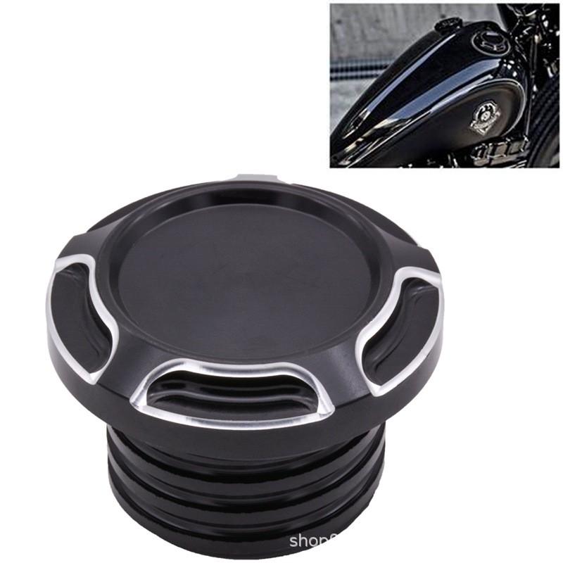 Motorcycle CNC Fuel Cap Switch Harley 883 XL1200 X48