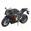 1/9 Scale Honda HRC CBR1000RR Fireblade Alloy Diecast Metal Track Racing Motorcycle Model Toy with Lights (Black)