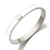 Enamel Roman Numerals Bangles Set Round Gold Color Stainless Steel Bracelet for Women Bangle Popularity Fashion Jewelry