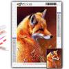Популярная 5D Diy вышивка крестом животное лиса картина полная дрель набор для вышивки крестом настенная наклейка домашний декор