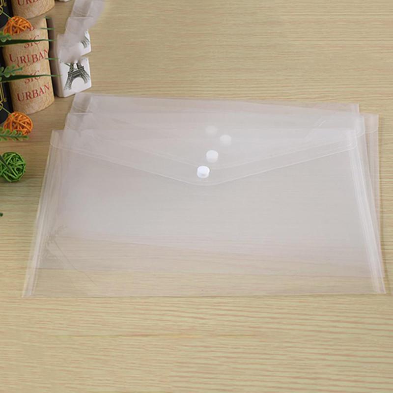 Сверхпрочная водонепроницаемая прозрачная пластиковая папка-конверт формата А4 для документов, держатель для файлов, портфолио, конверт для заметок, чехол для хранения, школьные, офисные, бизнес-принадлежности