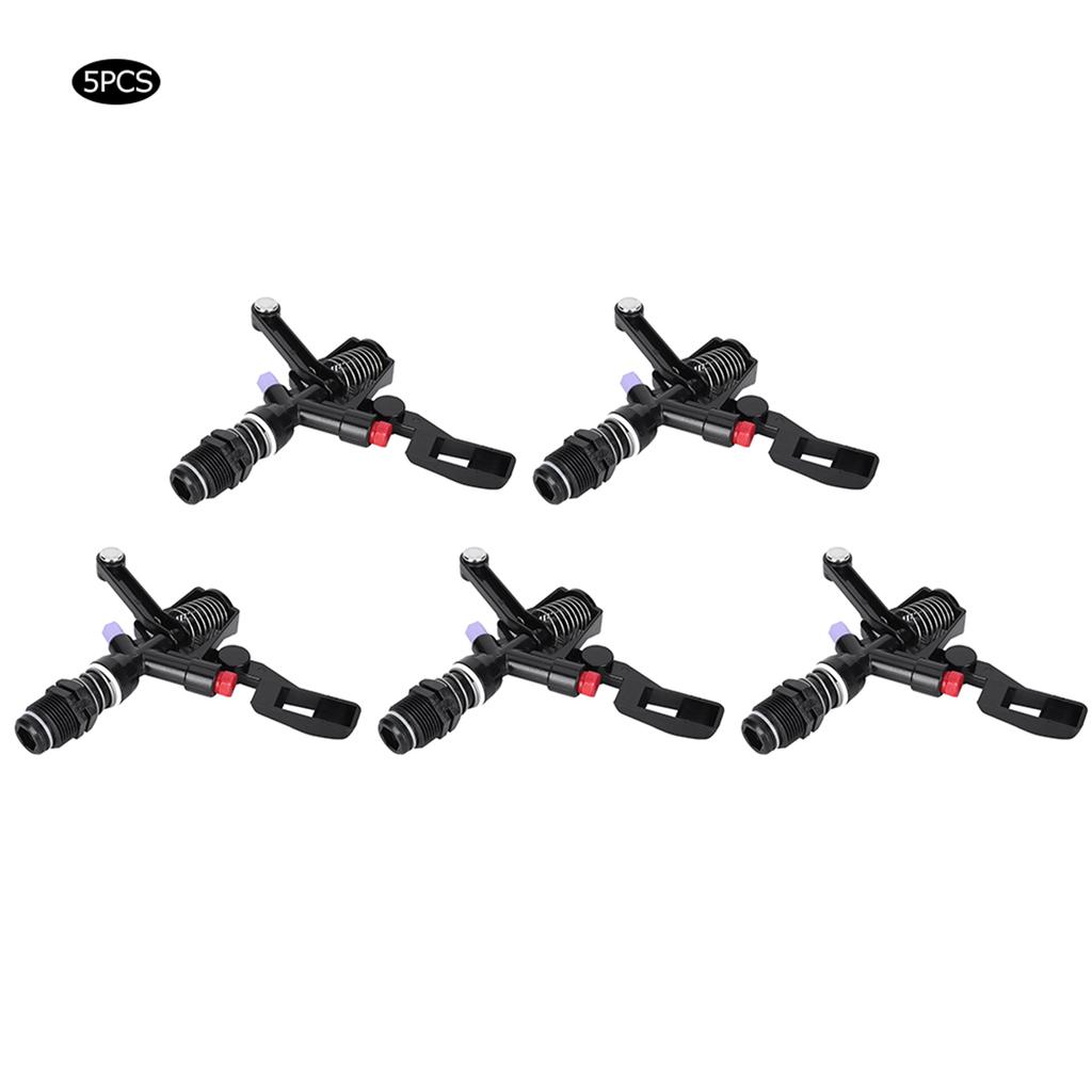 5 шт. вращающийся кулисный распылитель 3/4 дюйма DN20 наружная резьба для сельскохозяйственного орошения