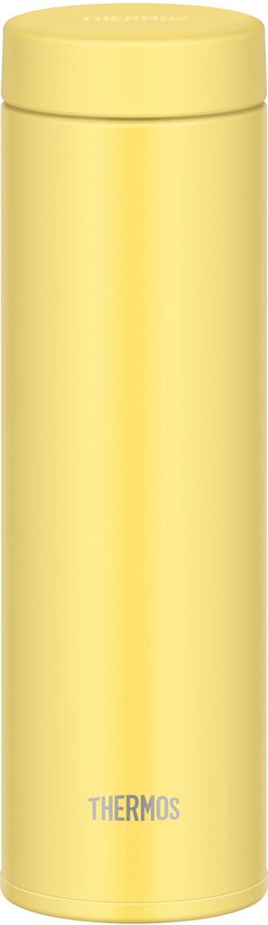 Thermos Бутылка для воды с вакуумной изоляцией, мобильная кружка, 480 мл, желтая. Несколько деталей, легко чистить. Плотно закрывающаяся бутылка из нержавеющей стали. Y