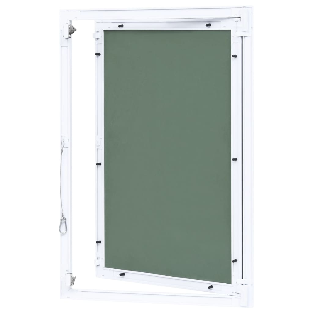 Vidaxl Panel Rewizyjny Z Aluminiową Ramą I Płytą Z Gipsu, 400X600 Mm