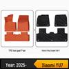 Напольные коврики из ТПЭ для Xiaomi YU7 - Экологичные, Без запаха, В цвет интерьера.