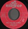7-дюймовая пластинка DONNIE ELBERT - Will You Ever Be Mine RT122 Red Top 1960 US Соул/Фанк Б/У