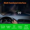 Скорость автомобиля Hud спидометр Head Up Display Температура воды Напряжение питания Проектор лобового стекла для грузовых автомобилей Obd2 Ii