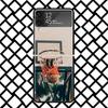 Basketball Basket Sports Phone Case For Samsung Z Flip 7 6 5 4 3 Galaxy ZFLIP7 ZFlip6 5G Flip5 Flip4 Flip3 5g Black Hard Cover