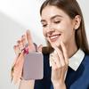 Чехол-зеркало для макияжа для Galaxy Z Flip7 Flip6 Flip5 4 lipВсесторонний Защитный Ручной Scrave Ремешок на руку Flip Складывающаяся Крышка