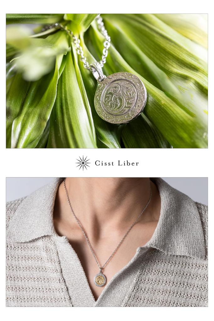 Hawaiian Jewelry Necklace Coin Medal Coin Necklace Two Tone Bicolor 20mm Pendant Brand Surgical Stainless Steel Hypoallergenic Silver Gold Gold 45cm