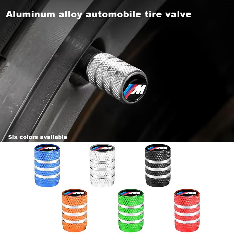 Car Wheel Tire Valve Caps Tyre Stem Covers Airdust Waterproof For BMW M E34 E36 E60 E90 E46 E39 E70 F10 F20 F30 X5 X6 X1 M3 M5