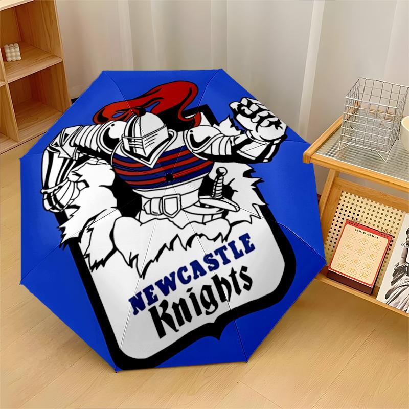 Knights Fashionable Automatic Opening/Closing Folding Umbrella. Portable and Foldable, Ideal for Gift, Travel, and Daily Use