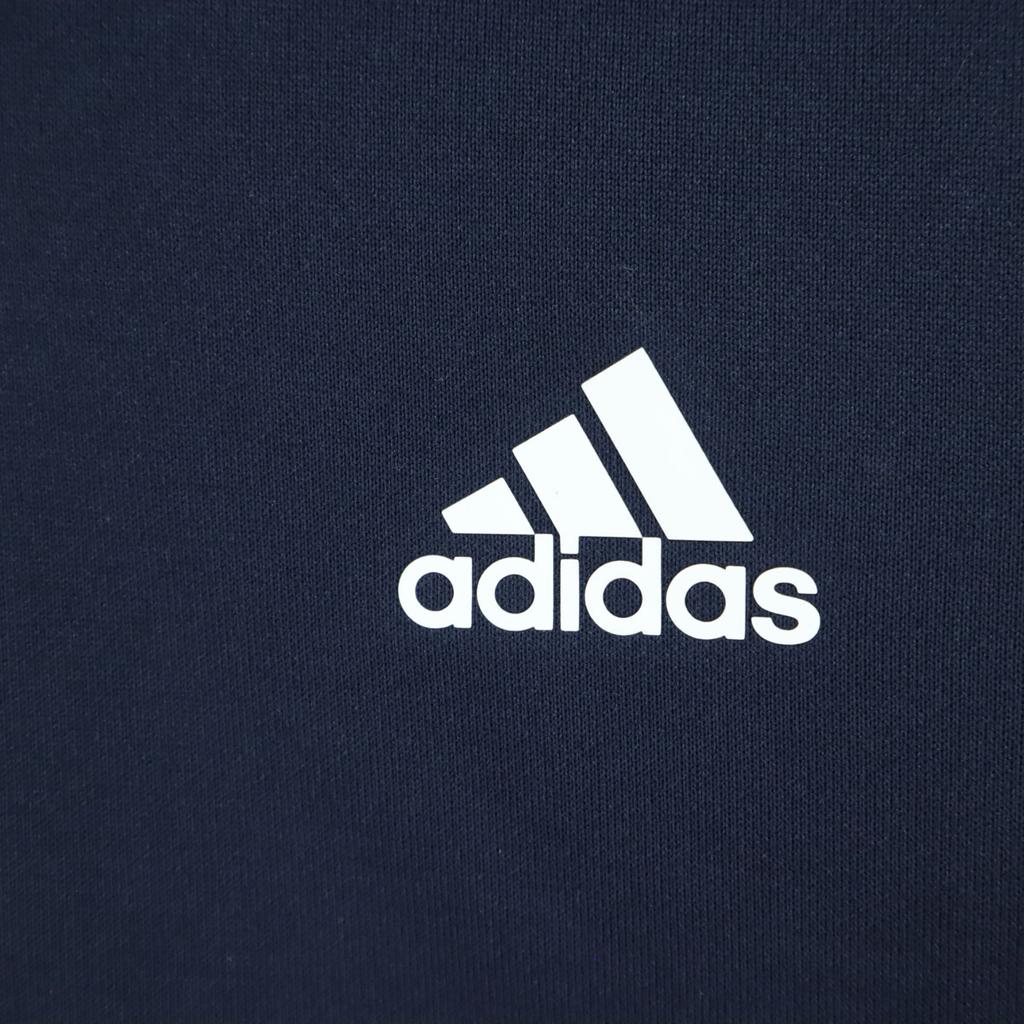 Beauty Products Adidas One Point Long Sleeve Zip Hoodie L Navy Men's Used