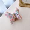 Handcrafted Acetate Material Butterfly Hair Clip For Stylish Updos And Casual Looks