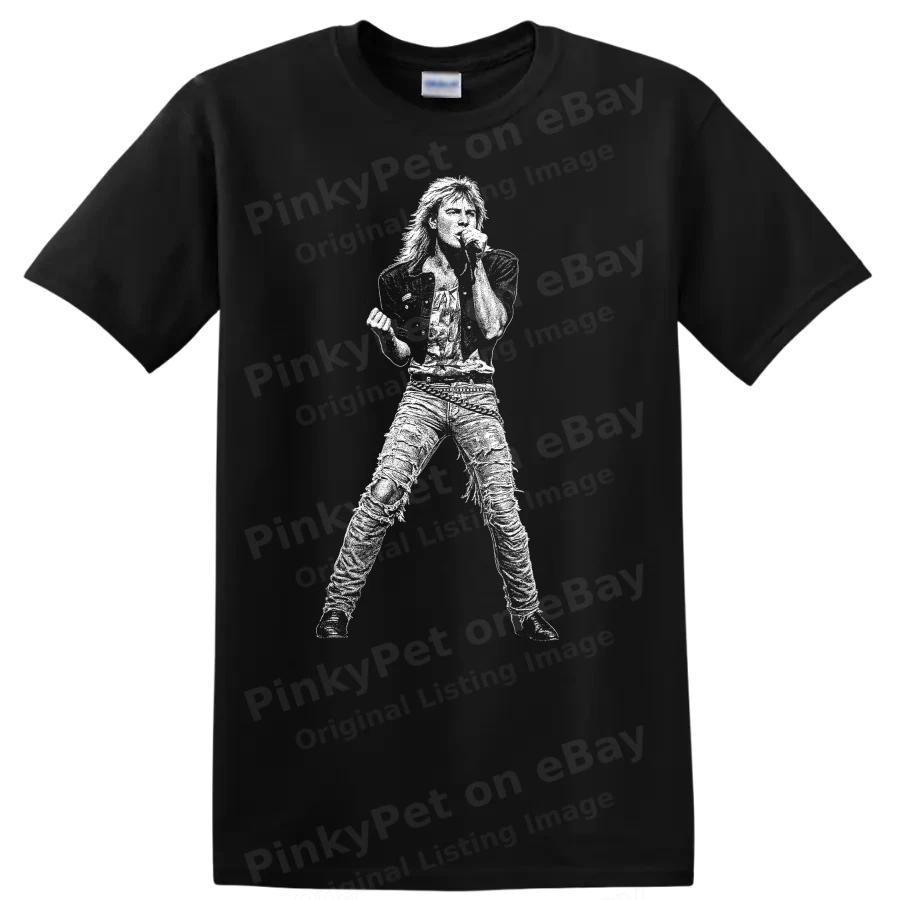 Футболка Joe Elliott Rock Legends Силуэт Музыкальный Фан-Трейбюит Футболка