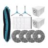 A65T-For Cecotec Conga 9590/9990/10090 AI Spin Revolution Ultra Power Home Replacement Parts Brush Filter Mop Cloth Dust Bag