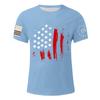 Men's Independence Day Printed T-Shirt Men's Loose Casual Short Sleeve Top