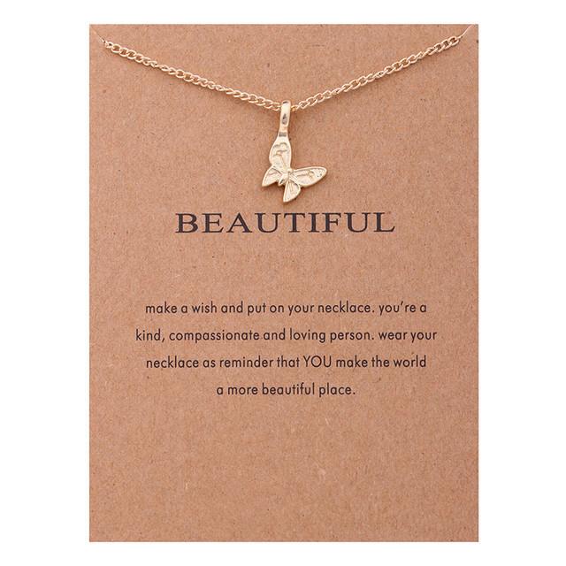 Новый модный сплав, милое элегантное солнце, любовь, звезда, листья, клевер, единорог, подвеска на удачу, ожерелья для женщин, модные аксессуары, ювелирные изделия