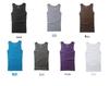 Мужской спортивный жилет из хлопка Slim Fit