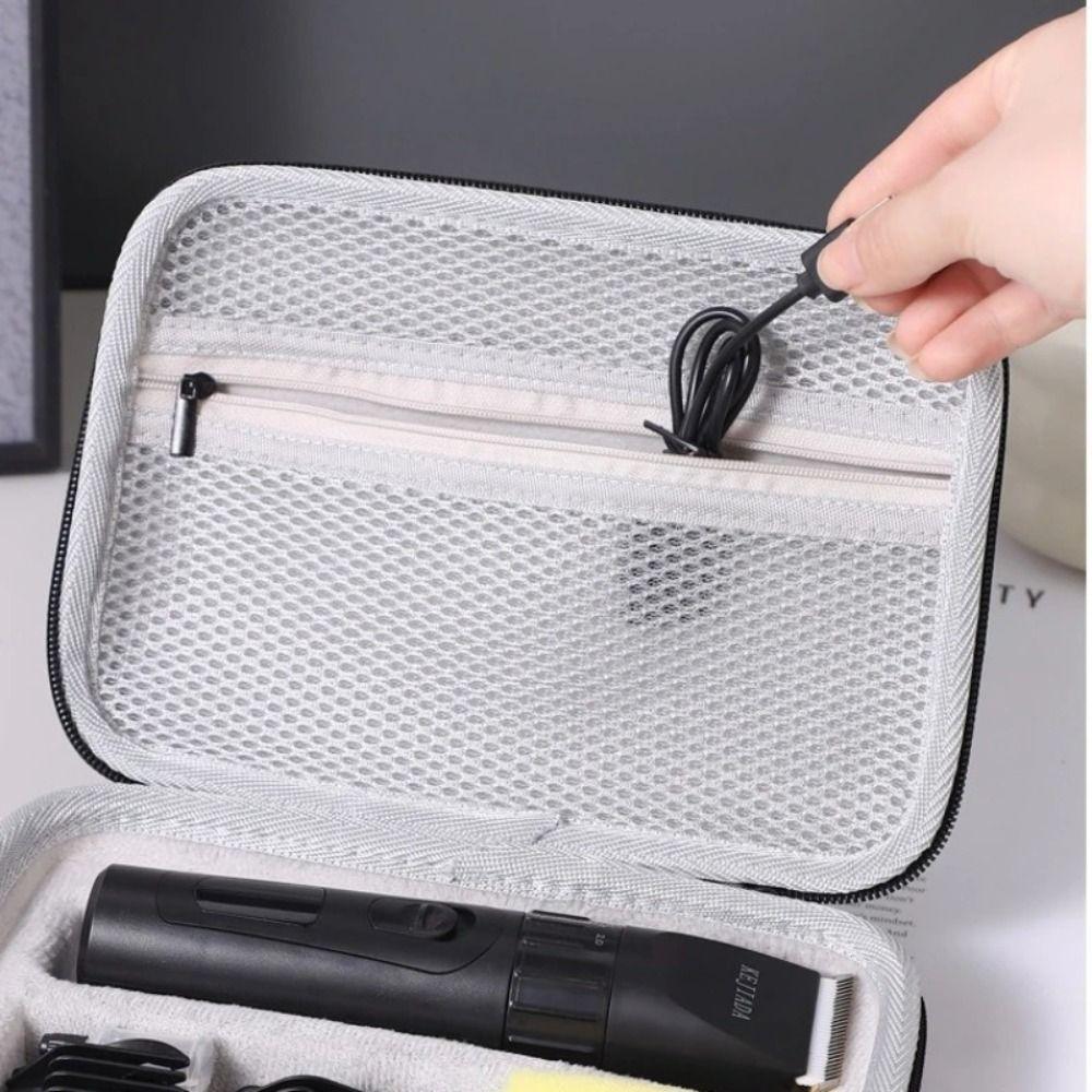 Кейс для триммера для волос из материала EVA, водонепроницаемый, ударопрочный, большой емкости, защитный чехол для Braun MGK3020/3060/3080