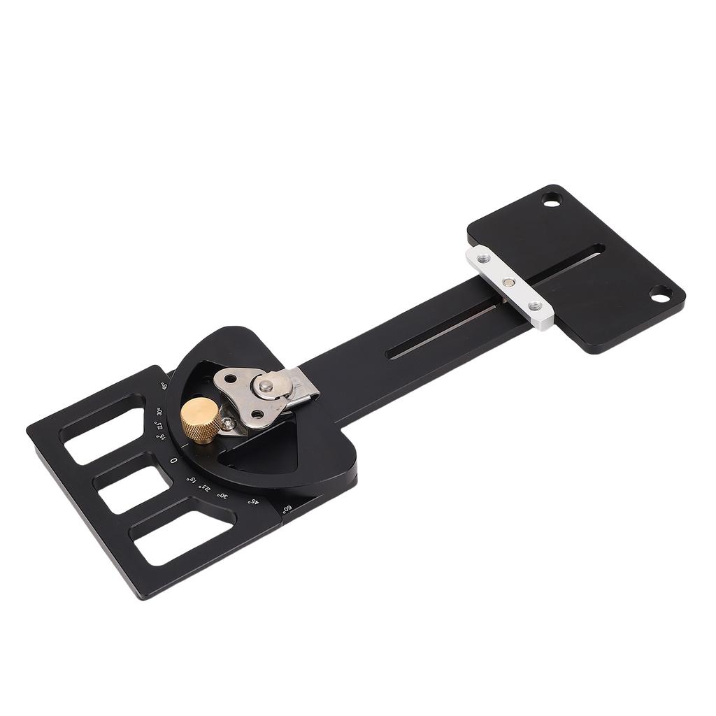 Adjustable Angle Track Saw Square Suitable for Triton 60 to 60 Degree Aluminum Alloy Multi Angle