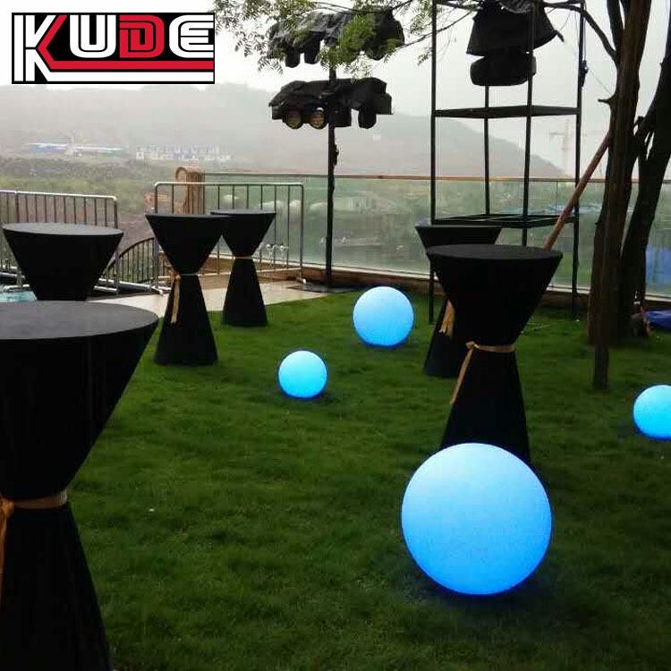 LED Luminous Sphere for Outdoor Wedding, Lawn, or Pool Party Decor