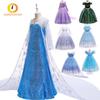 Пышное вечернее платье «Снежинка Эльзы» для девочек - Платье принцессы из «Холодного сердца 2»