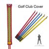 Чехол для клюшки для гольфа, устойчивый к царапинам, износостойкий дизайн с вышивкой, защитный чехол для клюшки для гольфа, аксессуары для оборудования