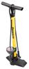 Panaracer Bicycle Pump with Long Hose and Pressure Gauge, Compatible with All Valves, Yellow, Resin, BFP-PGAY2-LH