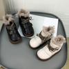 Children's Snow Boots New Large Cotton Short Boots