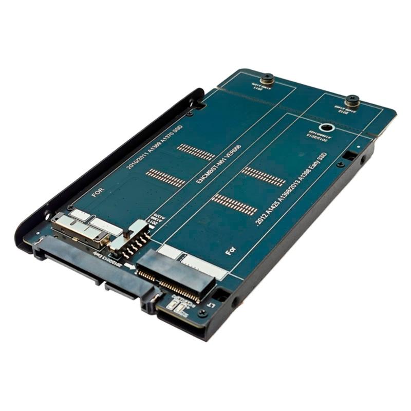 1 Set USB3.0 Cable and SSDs Adapter Card for 2012 1425/1398/1466/1465 Models Feature Double Output Interfaces
