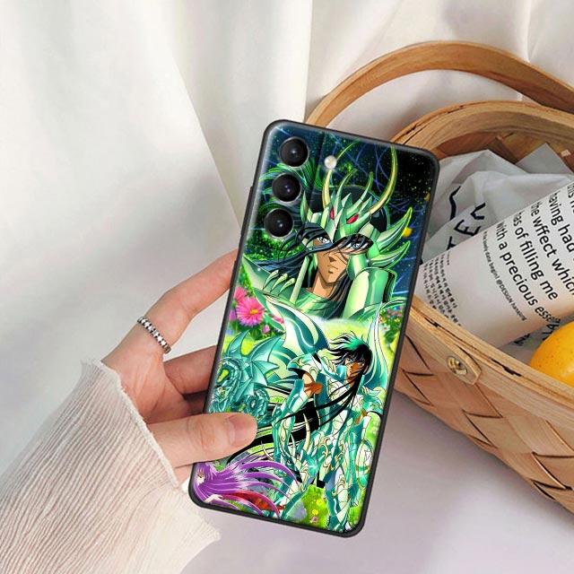 Чехол для телефона Saint Seiya для Samsung Galaxy S24 S23 Ultra 5G S20 S21 FE S25 S24FE S26 Plus Мягкий чехол Пегас Сейя
