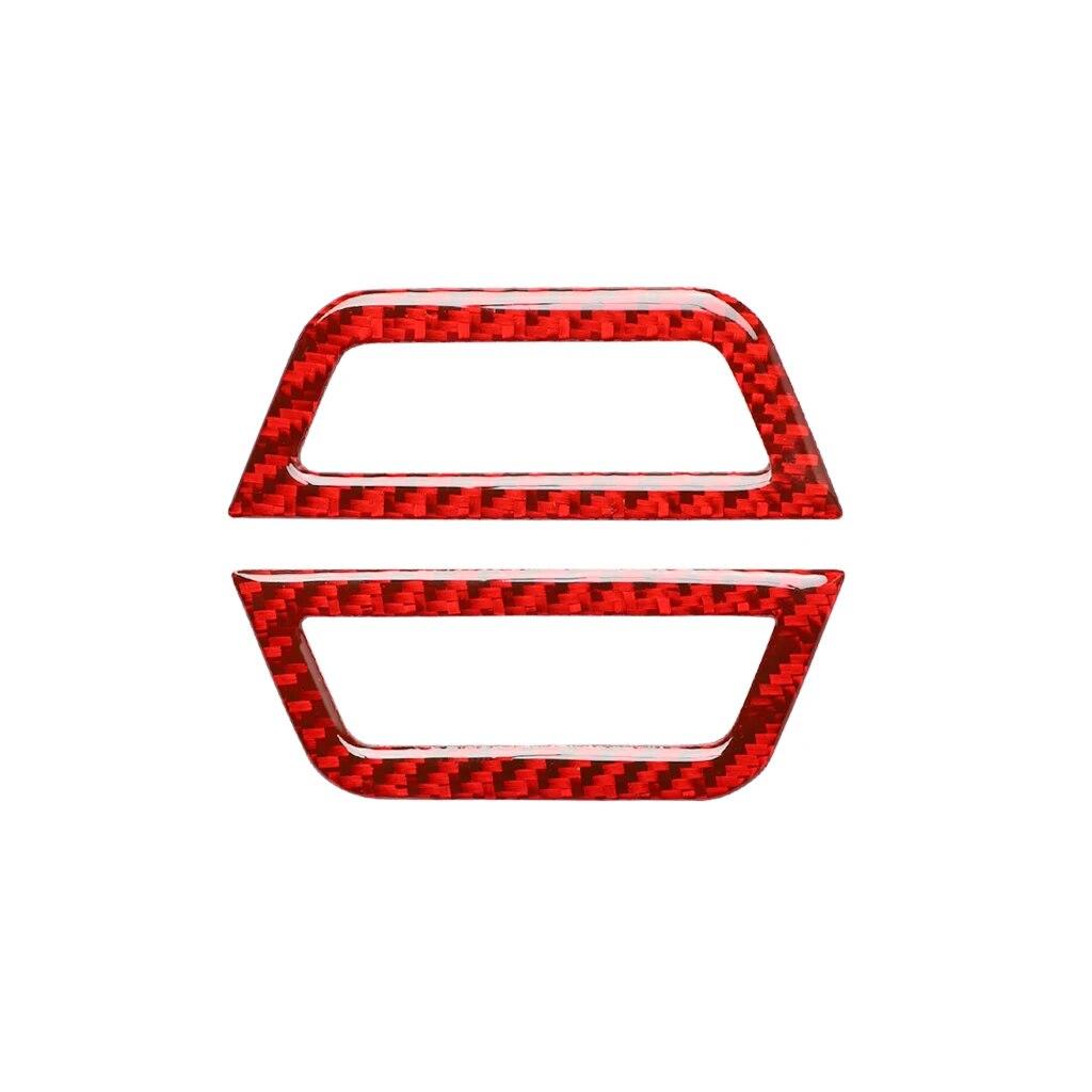 2 шт. углеродное волокно для BMW 3 серии E46 1998-2005 гг., лампа для чтения на крыше автомобиля, декоративная лампа, наклейки для салона автомобиля, аксессуары для салона автомобиля