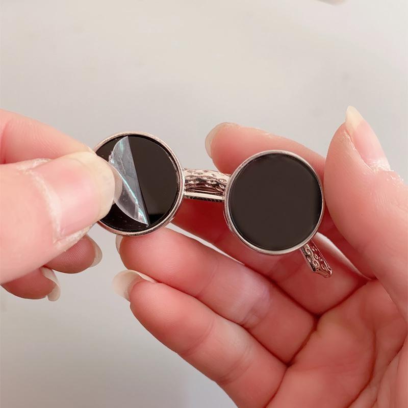 1 шт., модные забавные очаровательные заколки для волос, винтажные заколки в форме очков, заколки для волос для женщин, аксессуары для волос