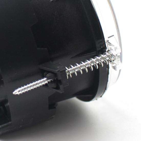 2Pcs Fog Lamp Fine Workmanship Replacement ABS Driving Light DRL 4805857AA 4805857AB for Chrysler for Dodge-Caliber for Jeep Compass 06-09